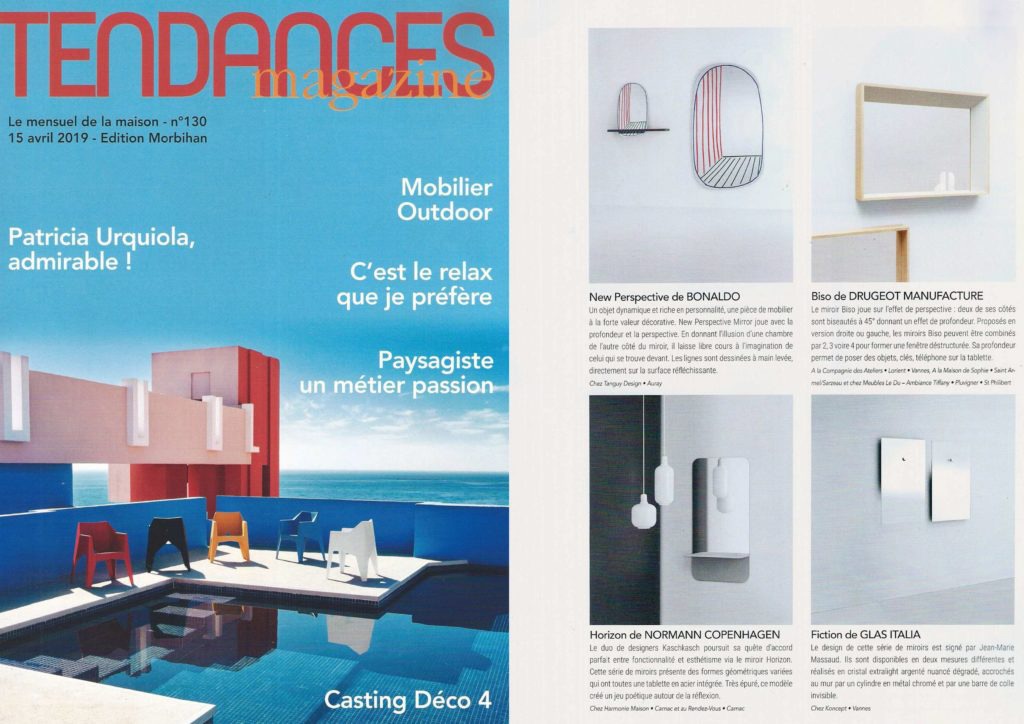 catalogue tendances magazines avril 2019 miroir design original