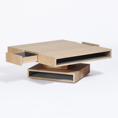 CUBOCARRÉ table basse avec rangement