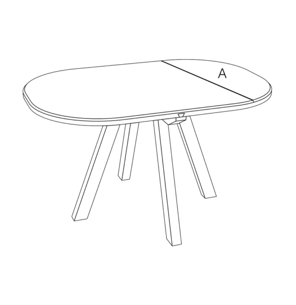 table basse aronde drugeot manufacture filaire