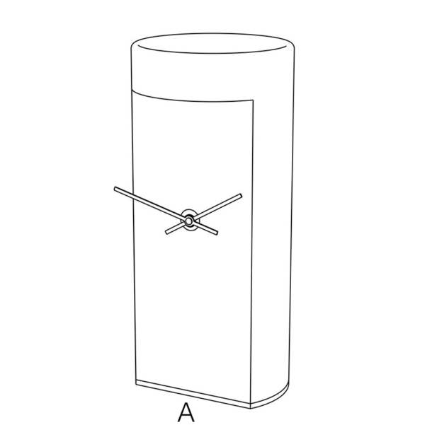 horloge carmen bois massif drugeot filaire