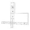 meuble ortho tv drugeot manufacture filaire panneau coulissant