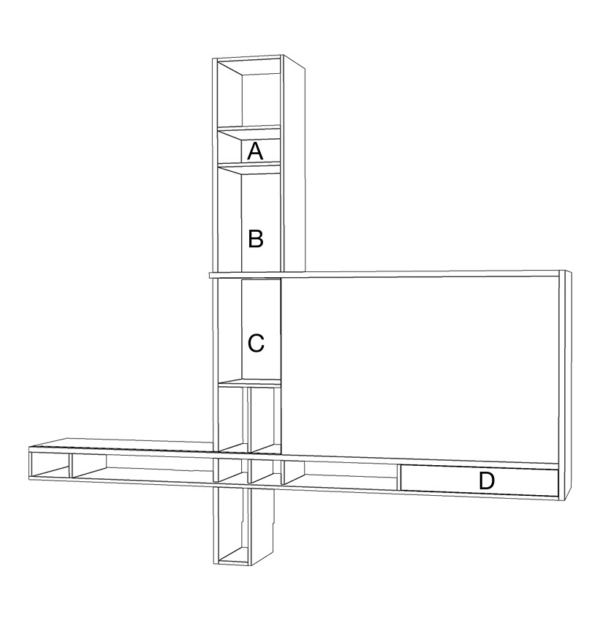 meuble ortho tv drugeot manufacture filaire panneau coulissant