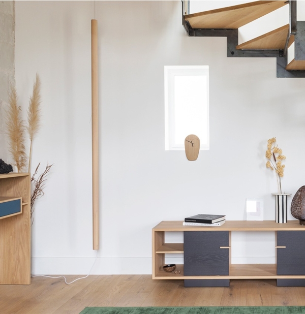 luminaire lustick ambiance suspendu bois design