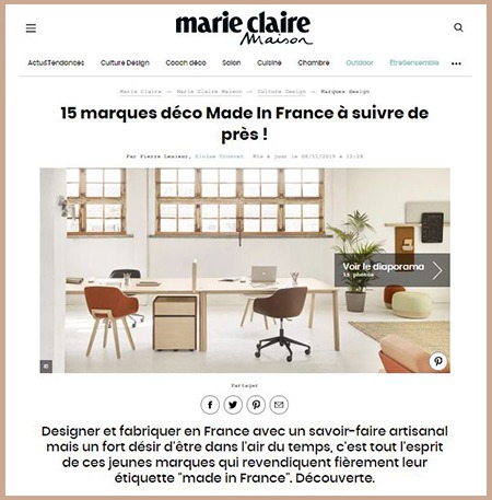 Bureau design : notre sélection pour la rentrée - Marie Claire