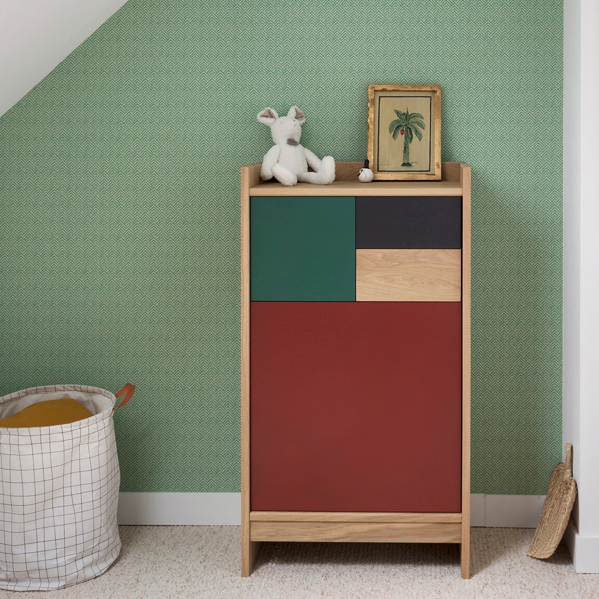 aménager des combles en chambre d'enfant mobilier chambre sous les toits