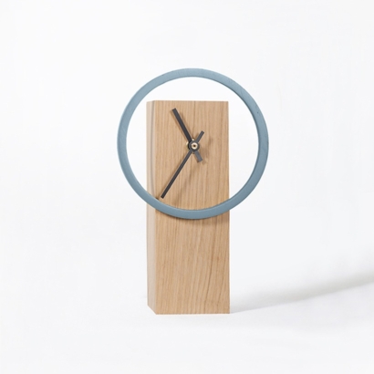 Horlge Cyclock design bleu suliac