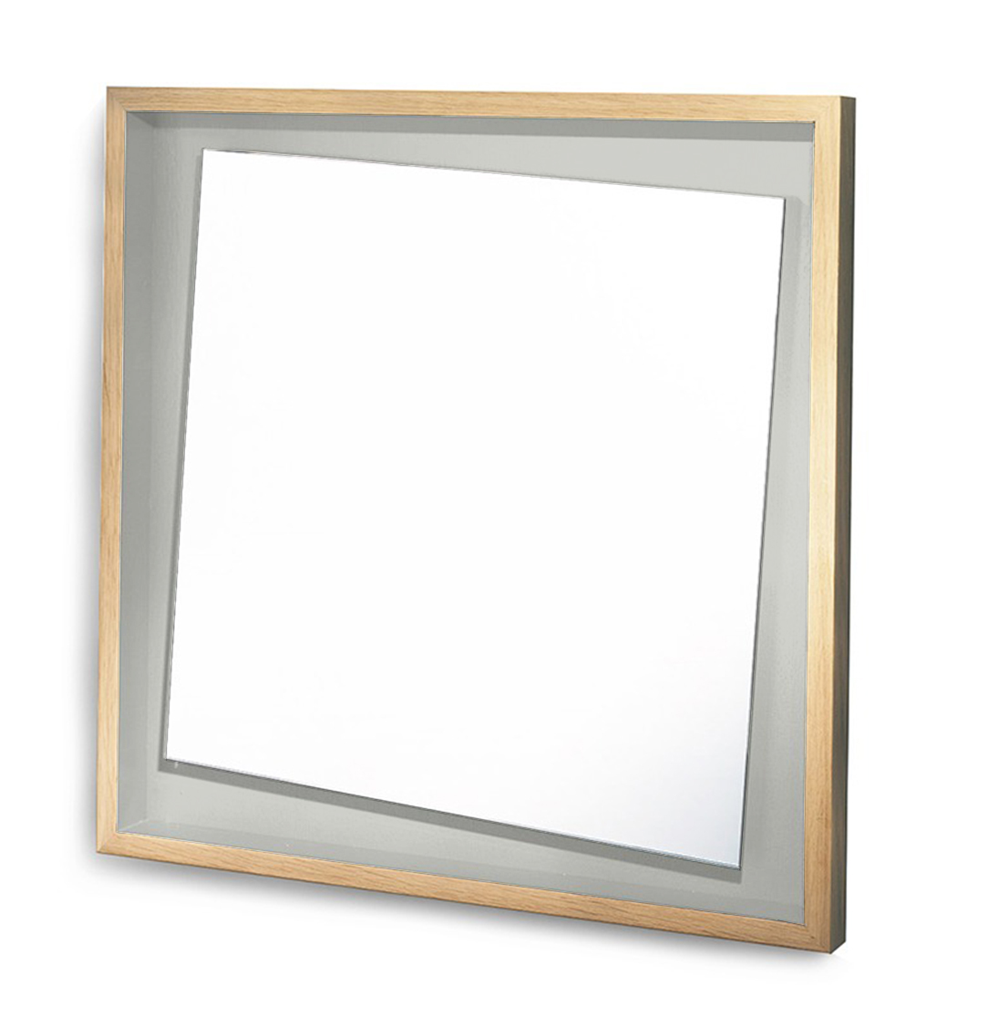 miroir original design décalé gris clair cheverny miroir original design décalé gris clair cheverny