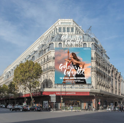 galeries-lafayette-paris-haussmann stand temporaire magasin Galerie La Fayette Paris Simon Simone créations Drugeot Manufacture