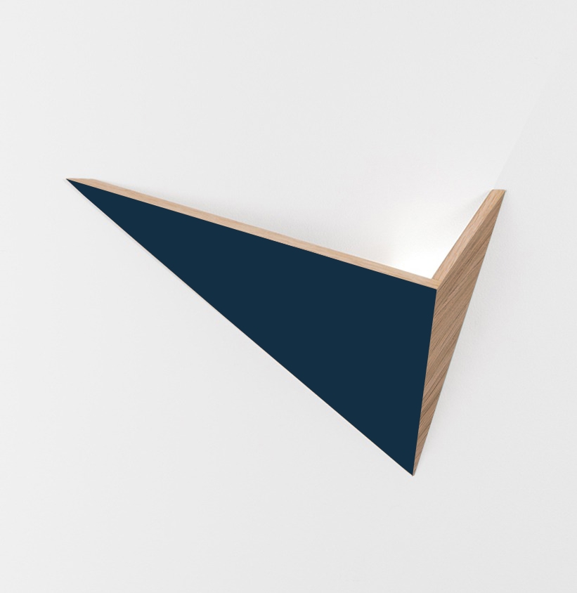 applique-en-bois-fleche-bleu-nuit