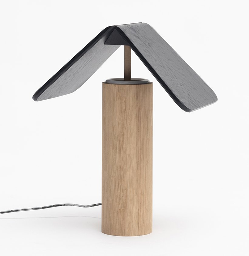 Lampe de table en bois flotté Dret 2