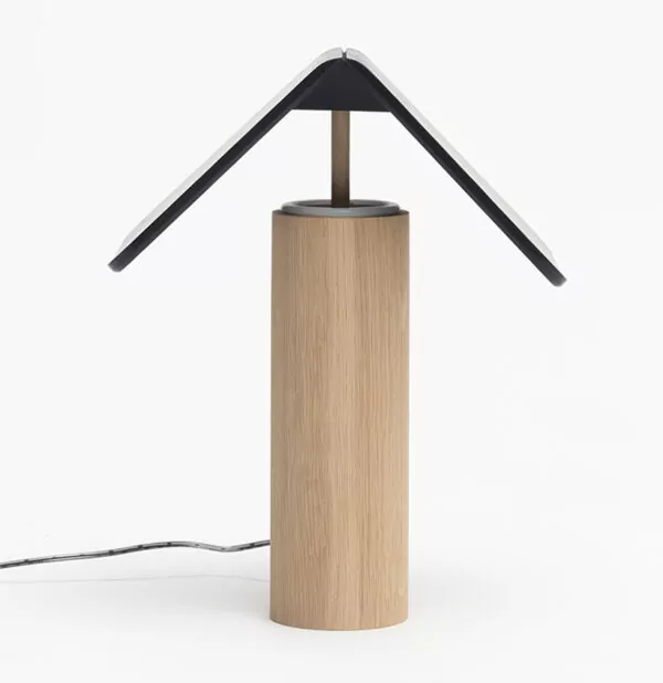 lampe de chevet ludique en forme de CABANE fabriquée en France Drugeot Manufacture
