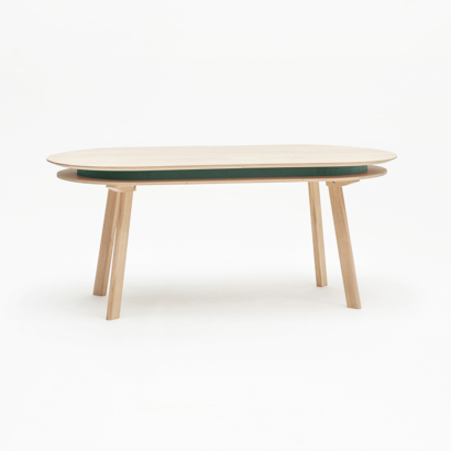 Table de repas en chêne massif bois français durable table à manger Parati fabrication artisanale Drugeot Manufacture