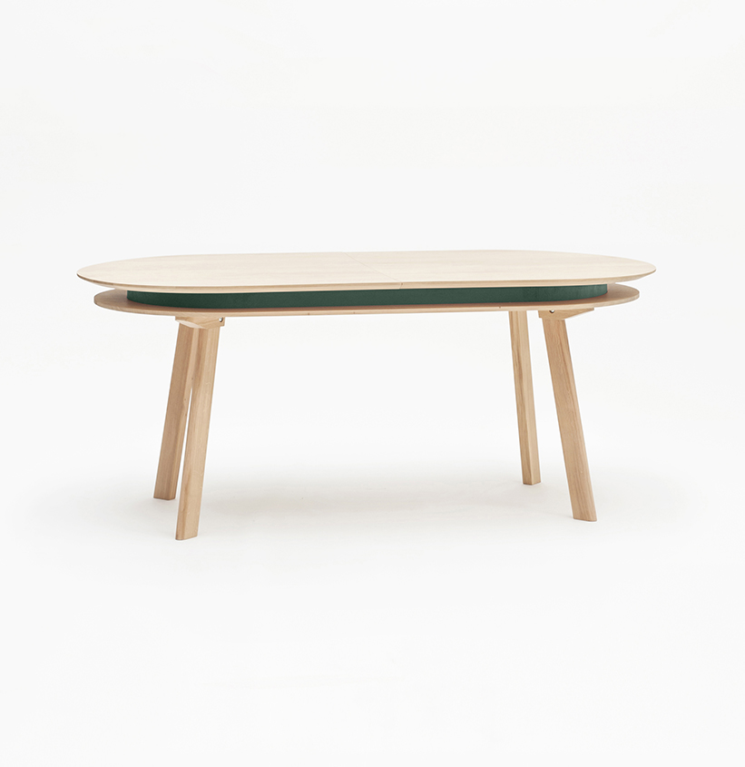 Table de repas en chêne massif bois français durable table à manger Parati fabrication artisanale Drugeot Manufacture