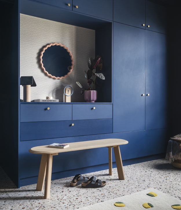 Aménager une entrée ouverte sur le salon