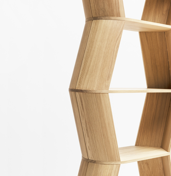 Mobilier savoir-faire français ébénisterie traditionnelle bibliothèque bois naturel fabriquée en France chêne massif