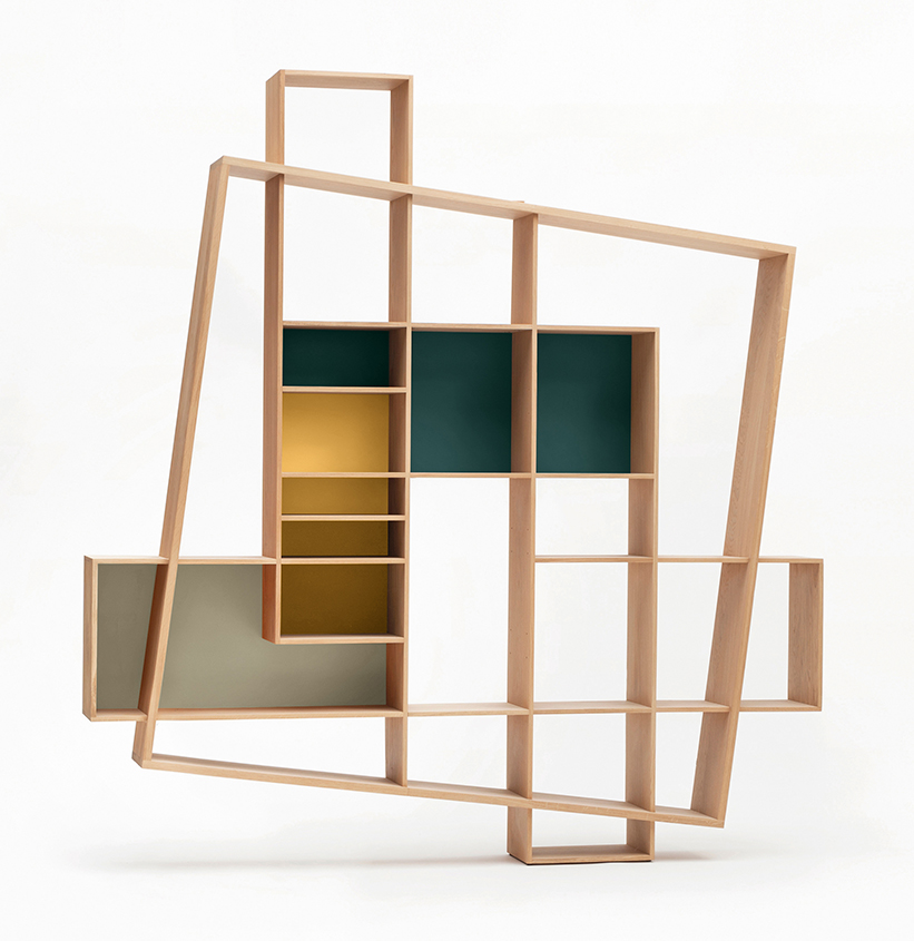 bibliothèque personnalisable sur-mesure Frisco coloris au choix meuble tendance personnalisé dimensions adaptables