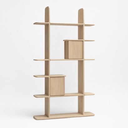 Bibliothèque TÉHÈME DOUBLE fermée