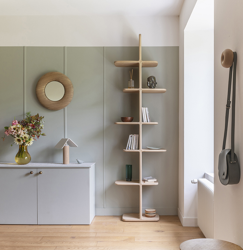 Étagère murale minimaliste chêne, Stedge - WOUD DESIGN