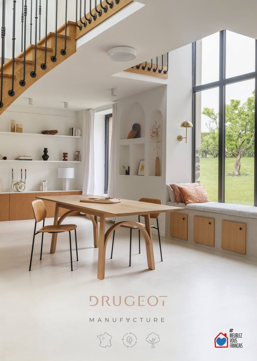 catalogue-2024-2025 catalogue 2024 2025 drugeot manufacture collection de mobilier et objets déco en bois massif français