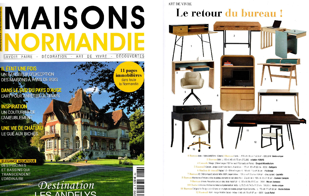 Tendances Magazine  Le bureau, place au confort