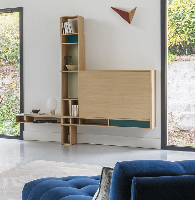 meuble TB bibliothèque made in France Ortho