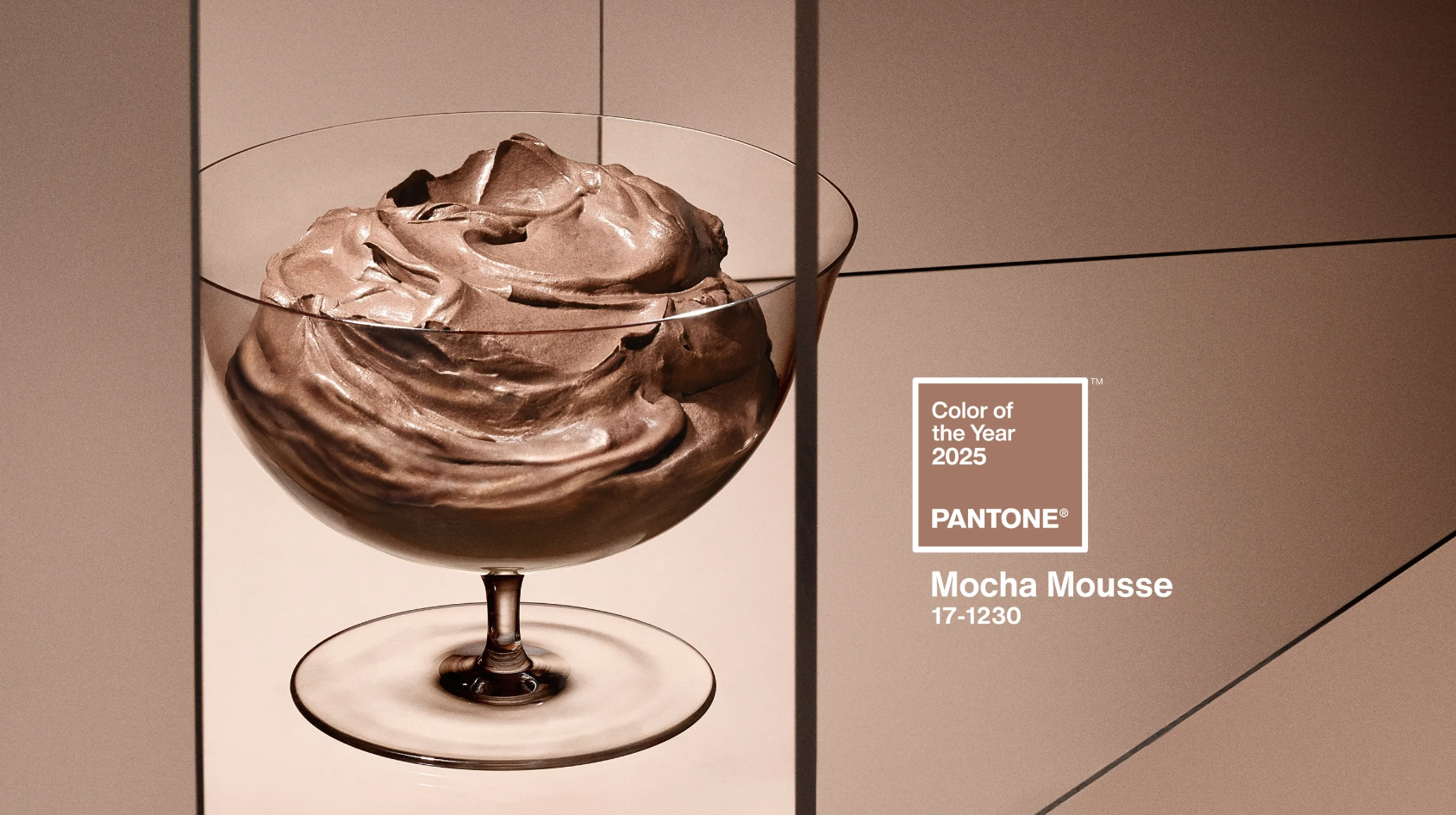 mocha mousse couleur pantone 2025