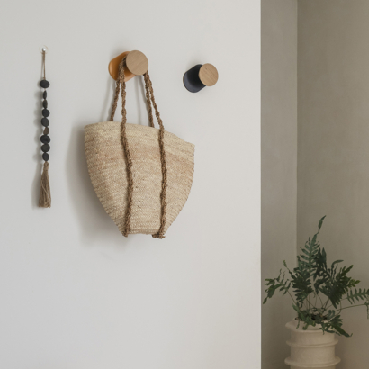 patère murale décorative bois et couleur personnalisable décoration pratique minimaliste idée cadeau déco