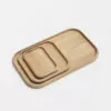 plateau de décoration Bento Drugeot Manufacture accessoire déco design made in france cadeau déco lot de 3 vide-poches