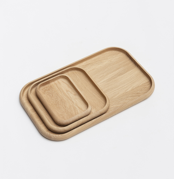 plateau de décoration Bento Drugeot Manufacture accessoire déco design made in france cadeau déco lot de 3 vide-poches