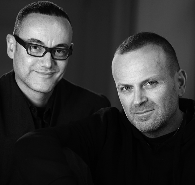 Portrait Maurizio Galante et Tal Lancman portrait designers maurizio galante tal lancman