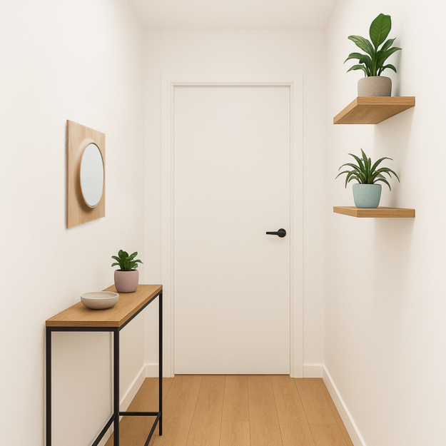 Aménager un couloir long et étroit