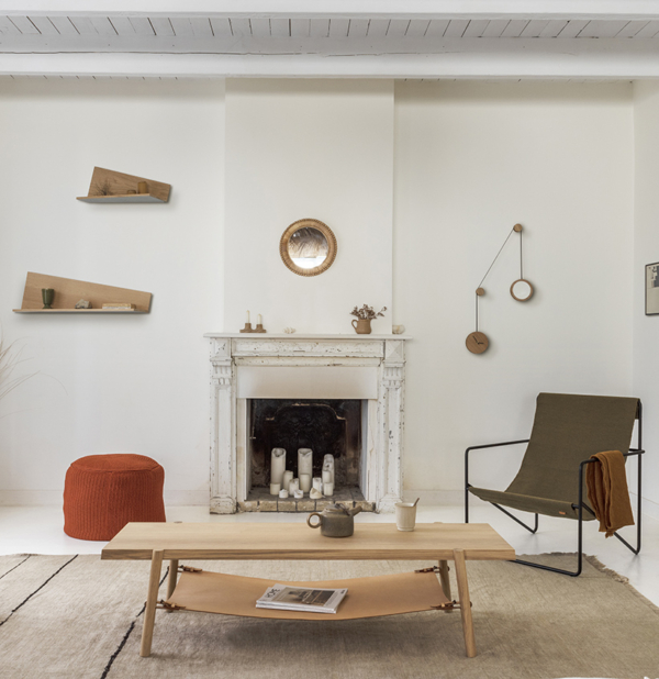 comment choisir table basse bois massif cuir tendances design 2025