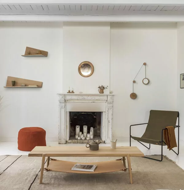 comment choisir table basse bois massif cuir tendances design 2025