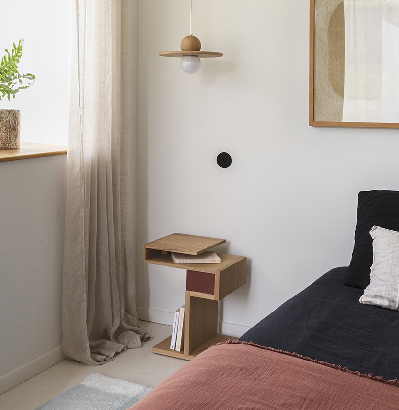 table-chevet-avec-tiroir-glycine-drugeot-manufacture